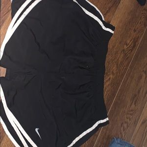 Basic black Dri-fit Nike shorts